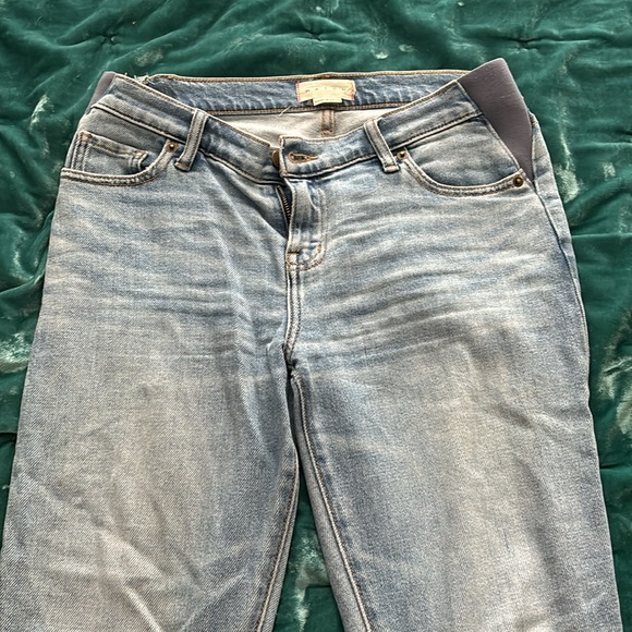 Crop Maternity Jeans - Picture 2 of 6